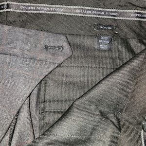 EXPRESS Producer flat front dress slacks.